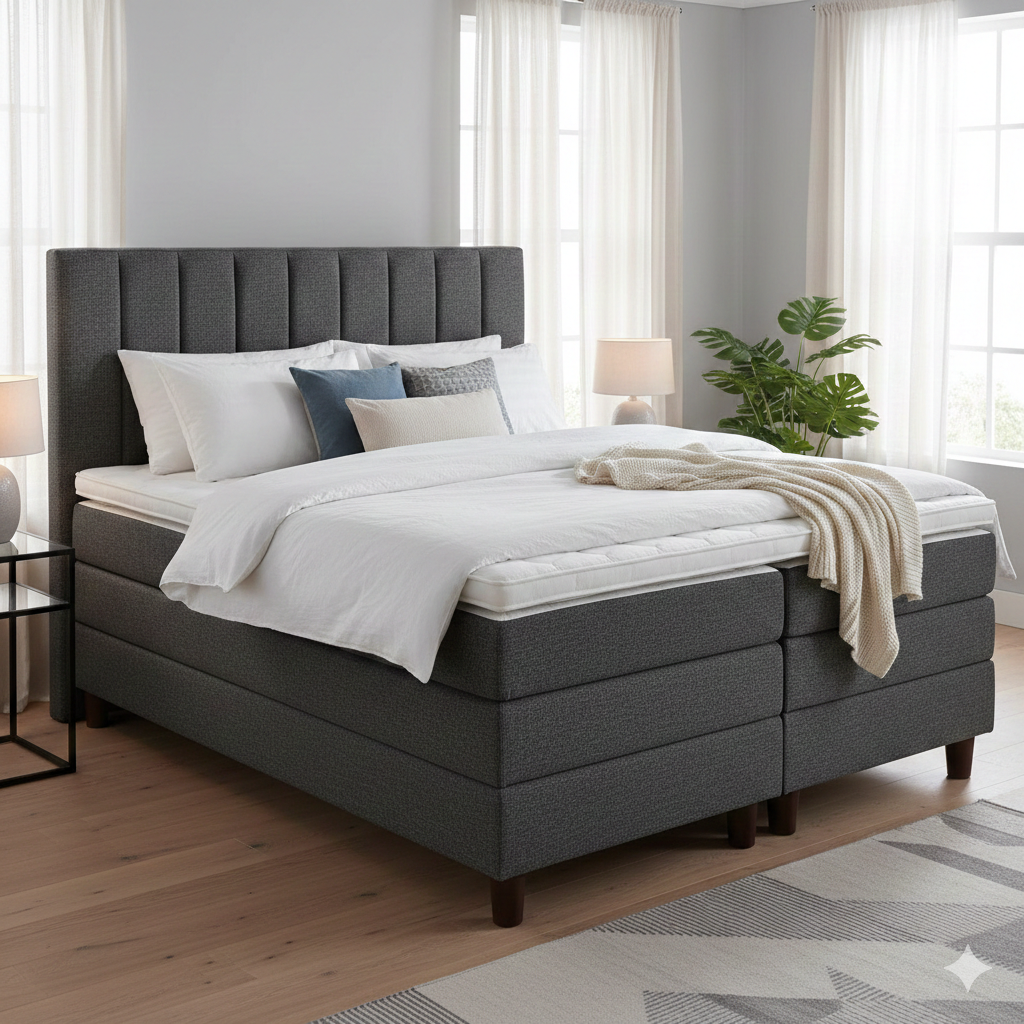 180x200 kontinentalsäng 